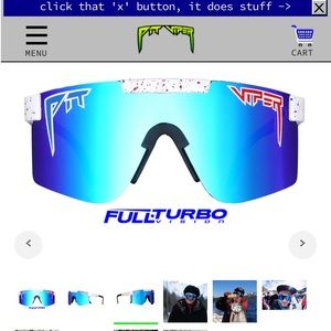 Absolute Freedoms polarized pit vipers
